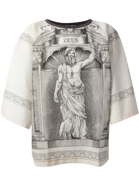 dolce gabbana zeus t shirt